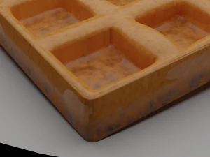 waffle 3D Model