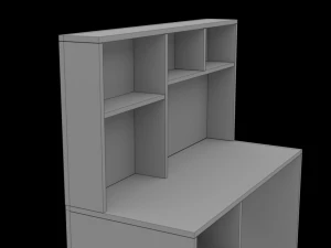 desk gameready 3D Model