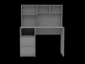 desk gameready 3Dモデル