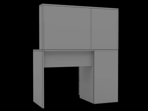 desk gameready 3D Model
