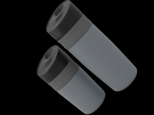 travel coffe mug 3D 模型