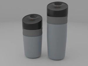 travel coffe mug 3D Model