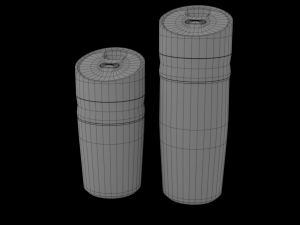travel coffe mug 3D 模型