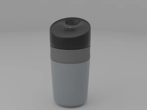 travel coffe mug 3D Model