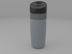 travel coffe mug 3D 模型