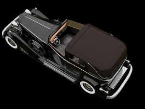 cadillac v-16 vintage 1933 3D 模型