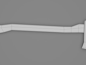old axe Modelo 3D