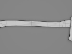 old axe Modelo 3D