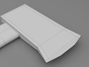 old axe 3D Model