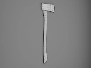 old axe 3D Model