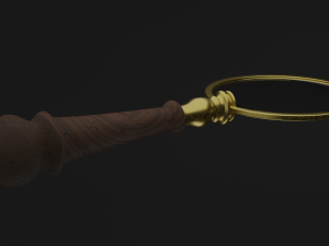 old magnifier pbr 3D Model