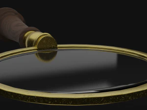 old magnifier pbr 3D Model