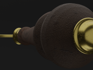 old magnifier pbr Modèle 3D