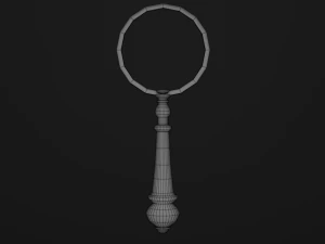 old magnifier pbr 3D Model