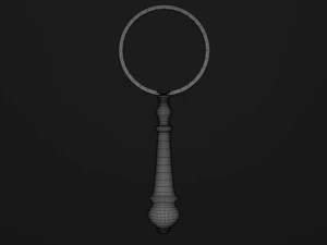 old magnifier pbr 3D Model