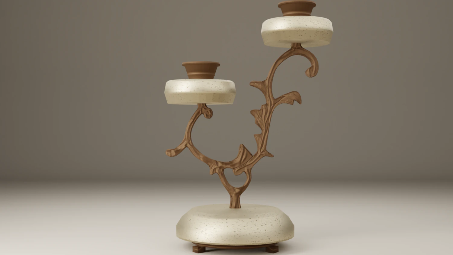 candelabrum 3D Model .c4d .max .obj .3ds .fbx .stl .blend 