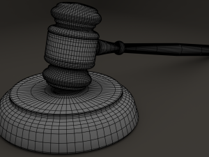gavel Modelo 3D