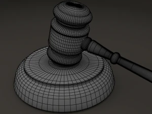 gavel 3D Model