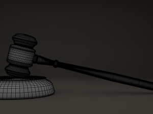 gavel Modelo 3D