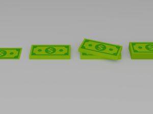 money simple 3D Модель