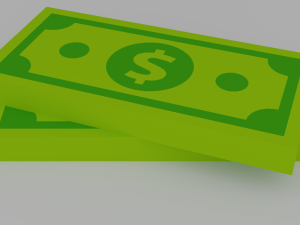 money simple 3D Модель