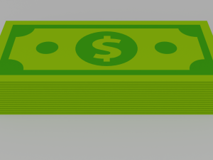 money simple 3D Модель