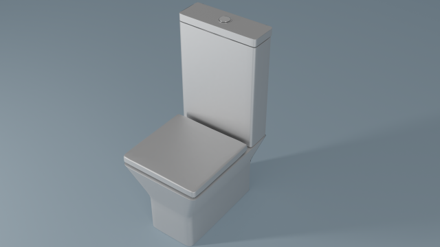 toilet 3D मॉडल .c4d .max .obj .3ds .fbx .stl .blend 