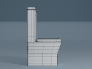 toilet 3D मॉडल