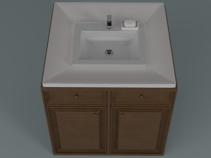 bathroom sink 3D मॉडल