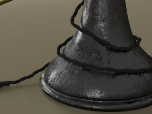 vintage old fan 3D Model