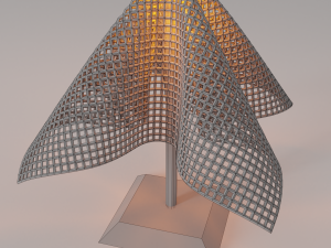 sci-fi desk lamp 3D Модель