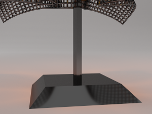 sci-fi desk lamp 3D Модель