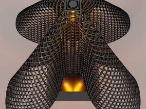 sci-fi desk lamp 3D Модель