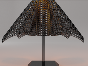 sci-fi desk lamp 3D Модель