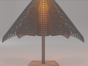 sci-fi desk lamp 3D Модель