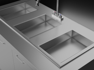 food truck sink 3D Model