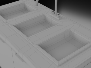 food truck sink 3D Model