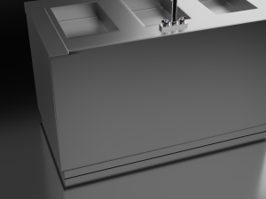 food truck sink 3D Model