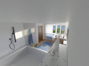 bathroom scene Model 3D