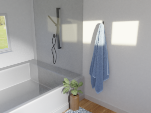 bathroom scene Model 3D
