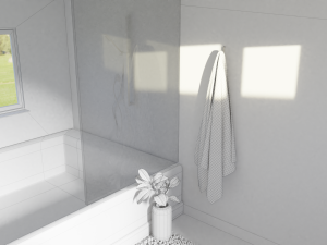 bathroom scene Model 3D