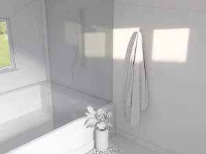 bathroom scene 3D Model
