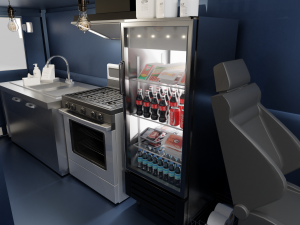 fast food truck 3D Модель
