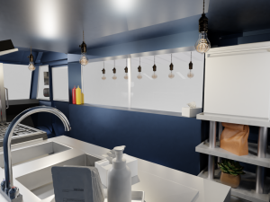 fast food truck 3D Модель