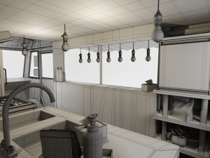 fast food truck 3D Модель