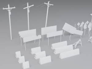 apocalypse set 1 3D Model