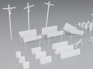 apocalypse set 1 3D Model