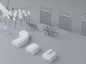 apocalypse set 1 3D Model