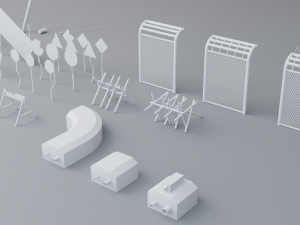 apocalypse set 1 3D Model