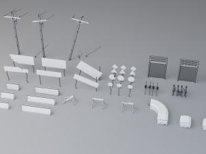 apocalypse set 1 3D Model